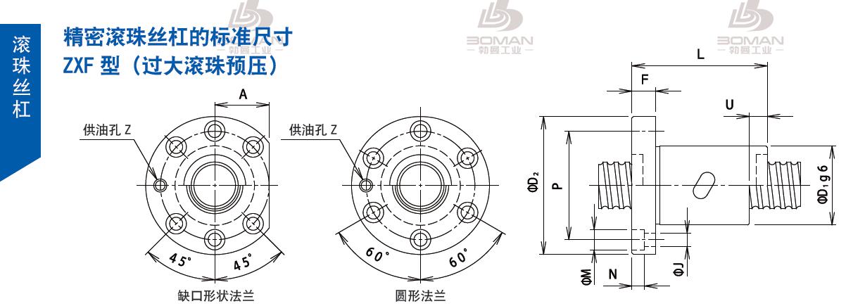 TSUBAKI 40ZXF6S6 tsubaki数控滚珠丝杆规格